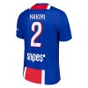 Officiële Voetbalshirt Paris Saint-Germain Hakimi 2 Thuis 2026-27 - Heren