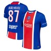 Officiële Voetbalshirt Paris Saint-Germain Joao Neves 87 Thuis 2026-27 - Heren Officiële Voetbalshirt Paris Saint-Germain Joao Neves 87 Thuis 2026-27 - Heren