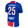 Officiële Voetbalshirt Paris Saint-Germain Nuno Mendes 25 Thuis 2026-27 - Heren