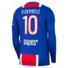 Officiële Voetbalshirt Paris Saint-Germain O. Dembele 10 Thuis 2026-27 Lange Mouw - Heren