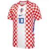 Officiële Voetbalshirt + Korte Broek Kroatië Modrić 10 Thuis WK 2026 - Kids