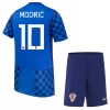 Officiële Voetbalshirt + Korte Broek Kroatië Modrić 10 Uit WK 2026 - Kids