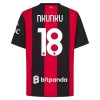 Officiële Voetbalshirt AC Milan Nkunku 18 Thuis 2026-27 - Heren