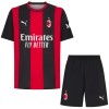 Officiële Voetbalshirt + Korte Broek AC Milan Rafael Leao 10 Thuis 2026-27 - Kids