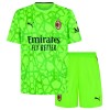 Officiële Voetbalshirt + Korte Broek Doelman AC Milan Derde 2026-27 - Kids