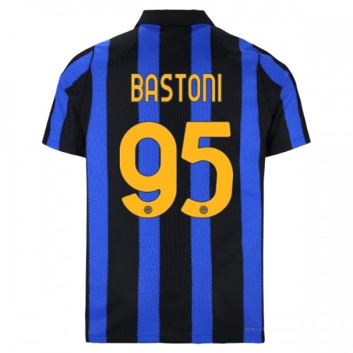 Officiële Voetbalshirt Inter Milan Bastoni 95 Thuis 2026-27 - Heren Officiële Voetbalshirt Inter Milan Bastoni 95 Thuis 2026-27 - Heren