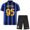 Officiële Voetbalshirt + Korte Broek Inter Milan Bastoni 95 Thuis 2026-27 - Kids
