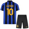 Officiële Voetbalshirt + Korte Broek Inter Milan Lautaro 10 Thuis 2026-27 - Kids