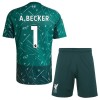 Officiële Voetbalshirt + Korte Broek Doelman Liverpool A. Becker 1 Thuis 2026-27 Groene - Kids