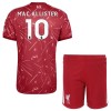 Officiële Voetbalshirt + Korte Broek Liverpool Mac Allister 10 Thuis 2026-27 - Kids