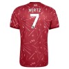 Officiële Voetbalshirt + Korte Broek Liverpool Wirtz 7 Thuis 2026-27 - Kids