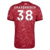 Officiële Voetbalshirt Liverpool Gravenberch 38 Thuis 2026-27 - Heren