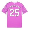 Officiële Voetbalshirt Doelman Manchester City Donnarumma 25 Uit 2026-27 Roze - Heren