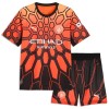 Officiële Voetbalshirt + Korte Broek Doelman Manchester City Derde 2026-27 Oranje - Kids