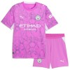 Officiële Voetbalshirt + Korte Broek Doelman Manchester City Donnarumma 25 Uit 2026-27 Roze - Kids