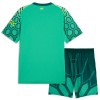 Officiële Voetbalshirt + Korte Broek Doelman Manchester City Thuis 2026-27 Groene - Kids