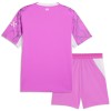 Officiële Voetbalshirt + Korte Broek Doelman Manchester City Uit 2026-27 Roze - Kids
