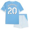 Officiële Voetbalshirt + Korte Broek Manchester City Bernardo 20 Thuis 2026-27 - Kids