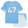 Officiële Voetbalshirt + Korte Broek Manchester City Foden 47 Thuis 2026-27 - Kids