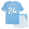 Officiële Voetbalshirt + Korte Broek Manchester City Gvardiol 24 Thuis 2026-27 - Kids Officiële Voetbalshirt + Korte Broek Manchester City Gvardiol 24 Thuis 2026-27 - Kids