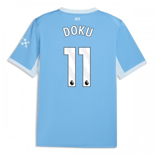 Officiële Voetbalshirt Manchester City Doku 11 Thuis 2026-27 - Heren Officiële Voetbalshirt Manchester City Doku 11 Thuis 2026-27 - Heren