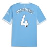 Officiële Voetbalshirt Manchester City Reijnders 4 Thuis 2026-27 - Heren Officiële Voetbalshirt Manchester City Reijnders 4 Thuis 2026-27 - Heren