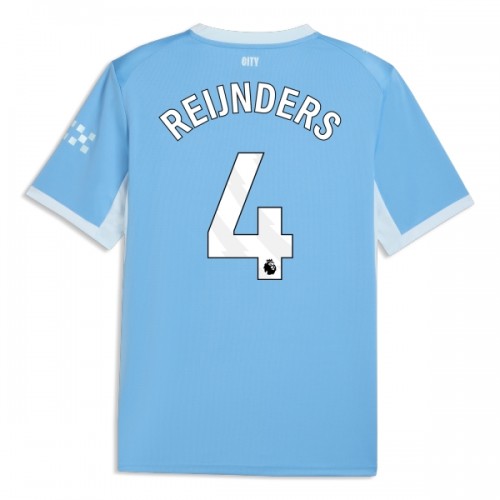 Officiële Voetbalshirt Manchester City Reijnders 4 Thuis 2026-27 - Heren Officiële Voetbalshirt Manchester City Reijnders 4 Thuis 2026-27 - Heren