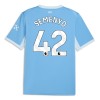 Officiële Voetbalshirt Manchester City Semenyo 42 Thuis 2026-27 - Heren