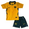 Officiële Voetbalshirt + Korte Broek Australië Thuis WK 2026 - Kids