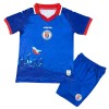 Officiële Voetbalshirt + Korte Broek Haiti Thuis WK 2026 - Kids