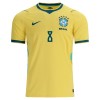 Officiële Voetbalshirt Brazilië Bruno Guimaraes 8 Thuis WK 2026 - Heren