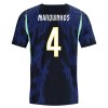 Officiële Voetbalshirt Brazilië Marquinhos 4 Uit WK 2026 - Heren