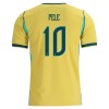Officiële Voetbalshirt Brazilië Pele 10 Thuis WK 2026 - Heren