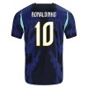 Officiële Voetbalshirt Brazilië Ronaldinho 10 Uit WK 2026 - Heren