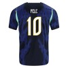 Officiële Voetbalshirt + Korte Broek Brazilië Pele 10 Uit WK 2026 - Kids