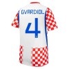Officiële Voetbalshirt Kroatië Gvardiol 4 Thuis WK 2026 - Heren