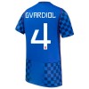Officiële Voetbalshirt Kroatië Gvardiol 4 Uit WK 2026 - Heren