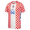 Officiële Voetbalshirt Kroatië Perišić 14 Thuis WK 2026 - Heren
