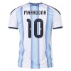 Officiële Voetbalshirt Argentinië Maradona 10 Thuis WK 2026 - Heren