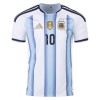 Officiële Voetbalshirt + Korte Broek Argentinië Maradona 10 Thuis WK 2026 - Kids