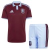 Officiële Voetbalshirt + Korte Broek Aston Villa Thuis 2026-27 - Kids