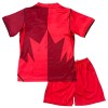 Officiële Voetbalshirt + Korte Broek Canada Thuis WK 2026 - Kids