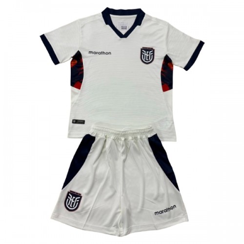 Officiële Voetbalshirt + Korte Broek Ecuador Derde WK 2026 - Kids Officiële Voetbalshirt + Korte Broek Ecuador Derde WK 2026 - Kids