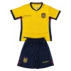 Officiële Voetbalshirt + Korte Broek Ecuador Thuis WK 2026 - Kids