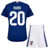 Officiële Voetbalshirt + Korte Broek Japan Kubo 20 Thuis WK 2026 - Kids