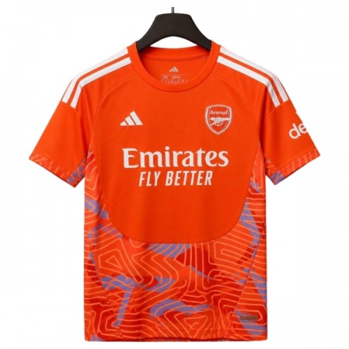 Officiële Voetbalshirt Doelman Arsenal 2026-27 Oranje - Heren Officiële Voetbalshirt Doelman Arsenal 2026-27 Oranje - Heren