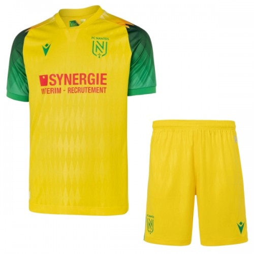 Officiële Voetbalshirt + Korte Broek FC Nantes Thuis 2026-27 - Kids Officiële Voetbalshirt + Korte Broek FC Nantes Thuis 2026-27 - Kids