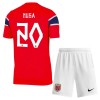 Officiële Voetbalshirt + Korte Broek Noorwegen Nusa 20 Thuis WK 2026 - Kids Officiële Voetbalshirt + Korte Broek Noorwegen Nusa 20 Thuis WK 2026 - Kids