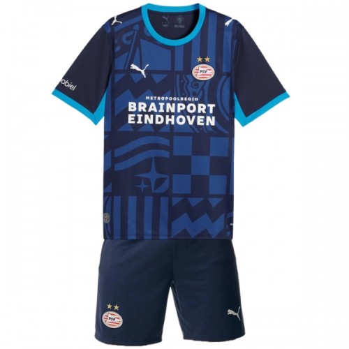 Officiële Voetbalshirt + Korte Broek PSV Eindhoven Derde 2026-27 - Kids Officiële Voetbalshirt + Korte Broek PSV Eindhoven Derde 2026-27 - Kids