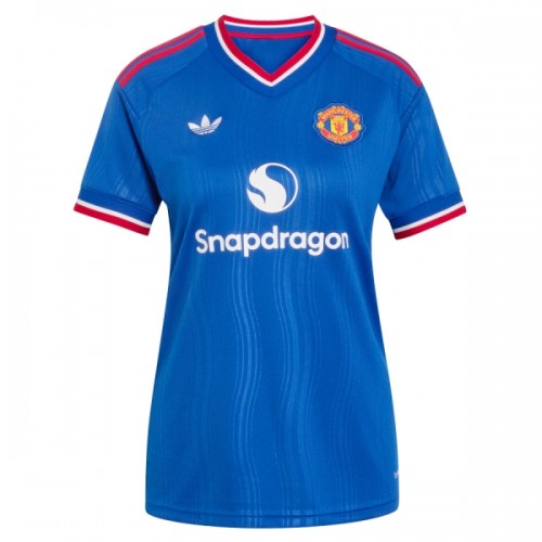 Officiële Voetbalshirt Manchester United Uit 2026-27 - Dames Officiële Voetbalshirt Manchester United Uit 2026-27 - Dames